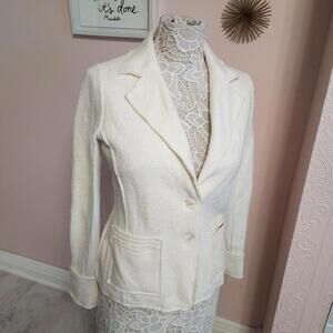 Beautiful Bailey 44, Jacket Blazer,  Cream unique size Small